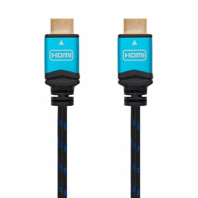 Câble HDMI NANOCABLE 10.15.3710 10 m Noir 4K Ultra HD