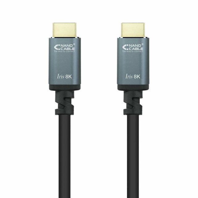 Câble HDMI NANOCABLE 10.15.8002 Noir 2 m 8K Ultra HD