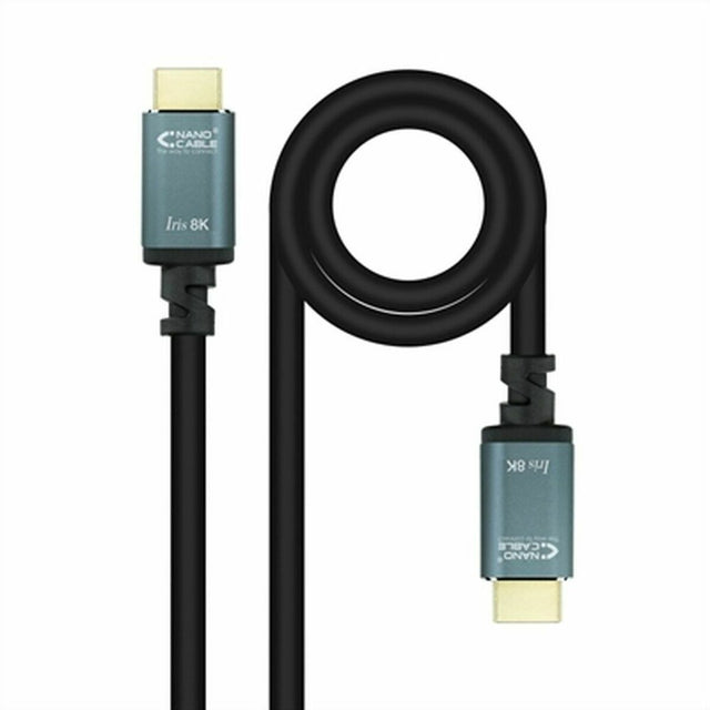 Câble HDMI NANOCABLE 10.15.8001-L150 Gris 1,5 m