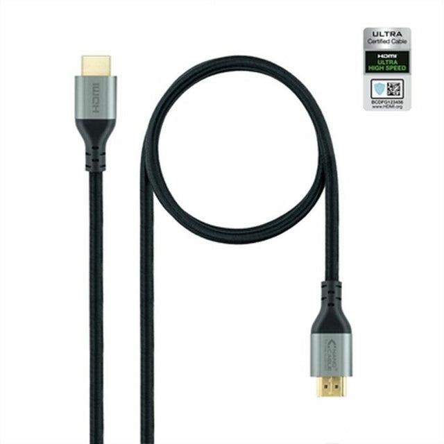 HDMI Cable NANOCABLE 10.15.8103 Black 3 m