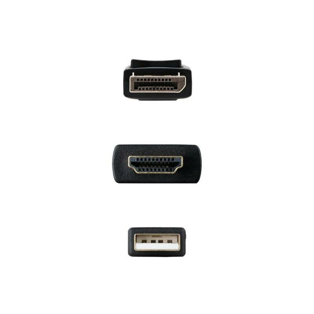 Câble DisplayPort vers HDMI NANOCABLE 10.15.4352 Noir 1,8 m 4K Ultra HD