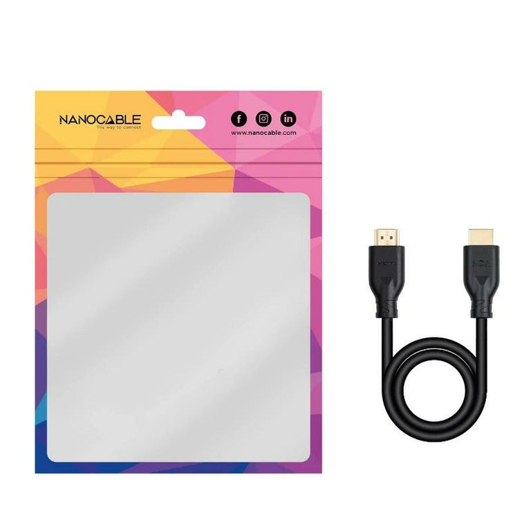 Câble HDMI NANOCABLE 10.15.3903 3 m Noir