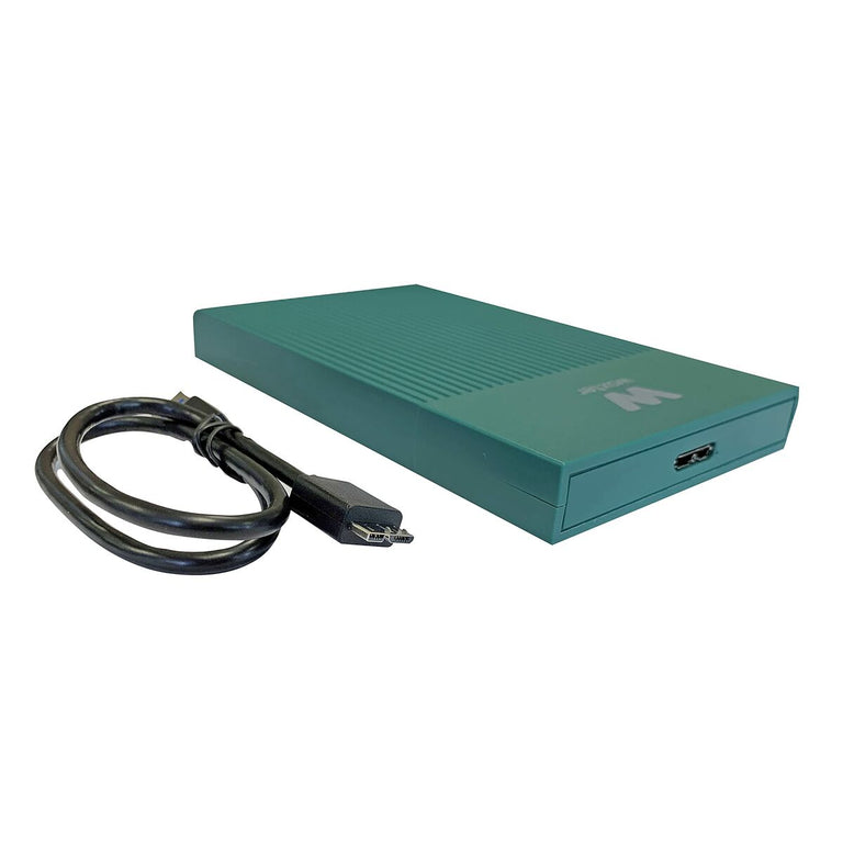 Boîtier pour disque dur Woxter I-Case 230B Vert USB 3.0