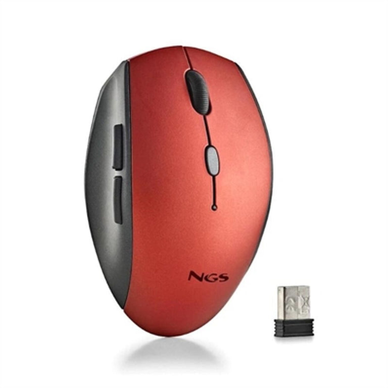 Souris sans-fil NGS NGS-MOUSE-1230 Rouge