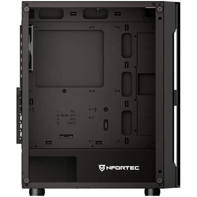 Boîtier ATX semi-tour Nfortec Air Noir