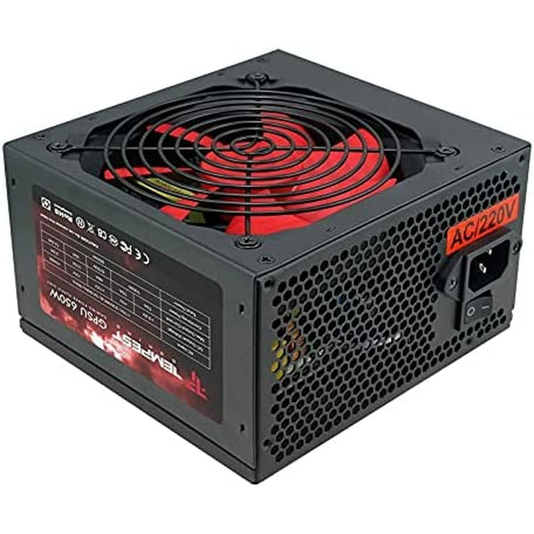 Bloc d’Alimentation Tempest TP-GPSU-650W Noir 650 W