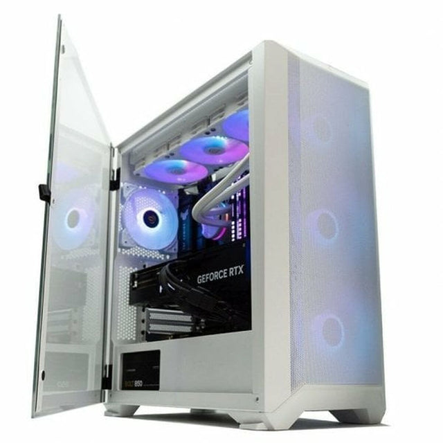 Boîtier ATX semi-tour Forgeon FO-ATX-ARC1W Blanc