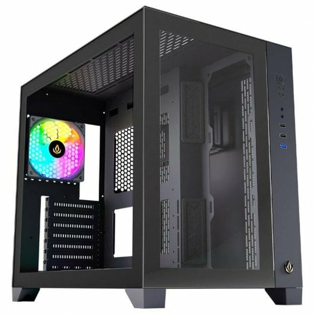 Boîtier ATX semi-tour Forgeon Tiberium  Noir