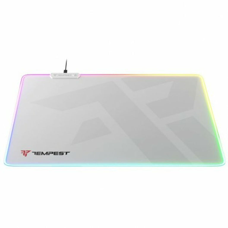 Tapis de Souris Tempest TP-GMP-RGB-MW Blanc