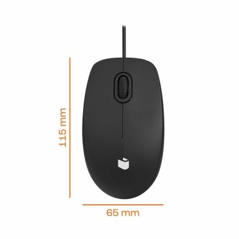 Souris PcCom M20  Noir