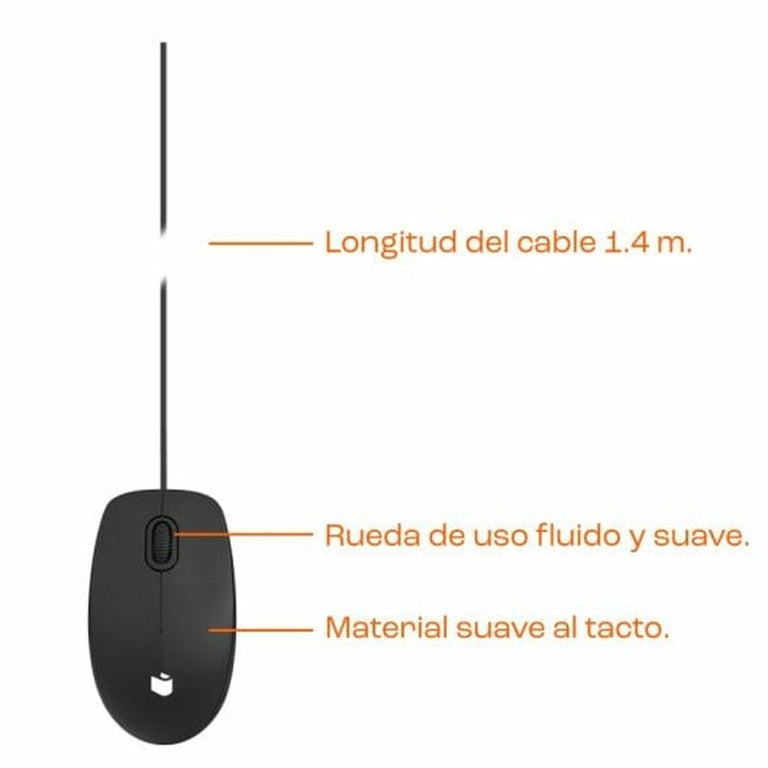 Souris PcCom M20  Noir