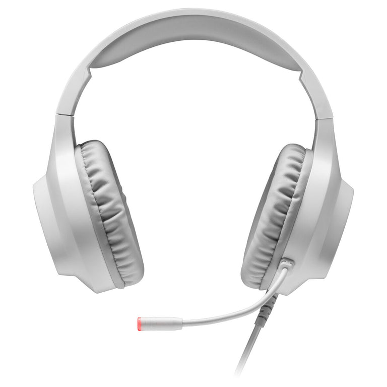 Casque avec Microphone Gaming Mars Gaming MH222 Blanc