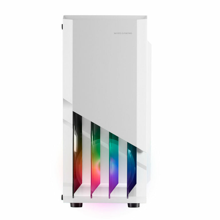 Boîtier ATX Mars Gaming MCX2W Blanc