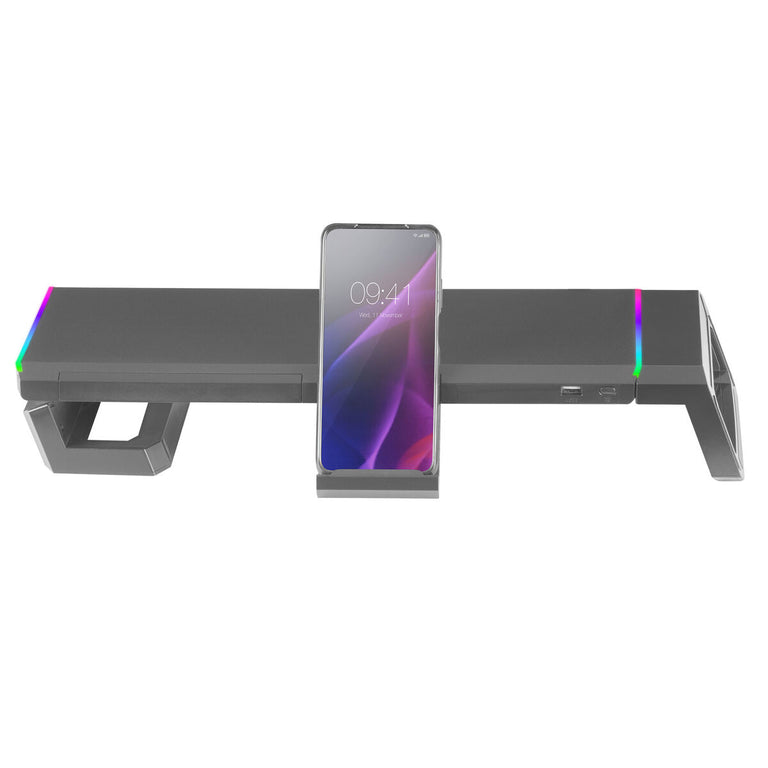 Support de table d'écran Mars Gaming MGSONE Noir LED RGB