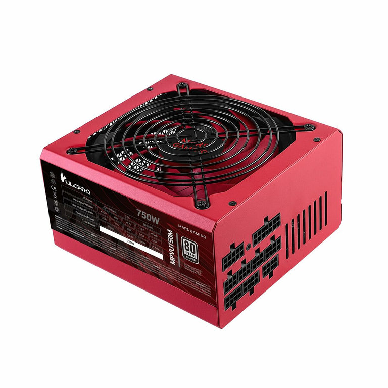 Power supply Mars Gaming MPVU750M ATX 750 W 130 W