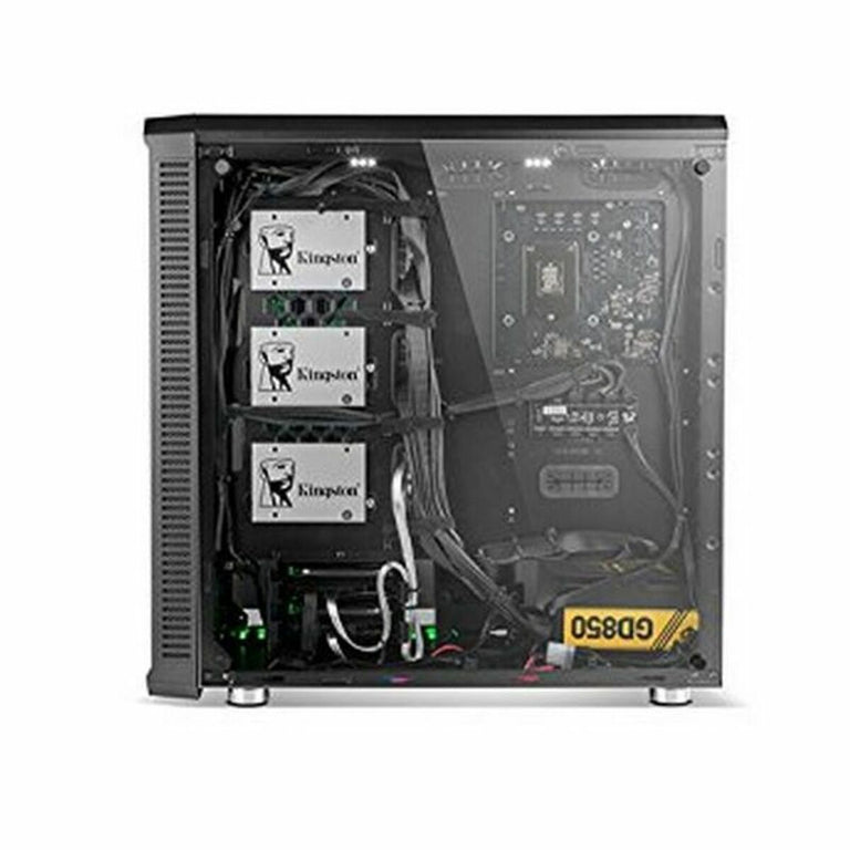 Boîtier ATX semi-tour Nox NXHUMMERTGX RGB Noir