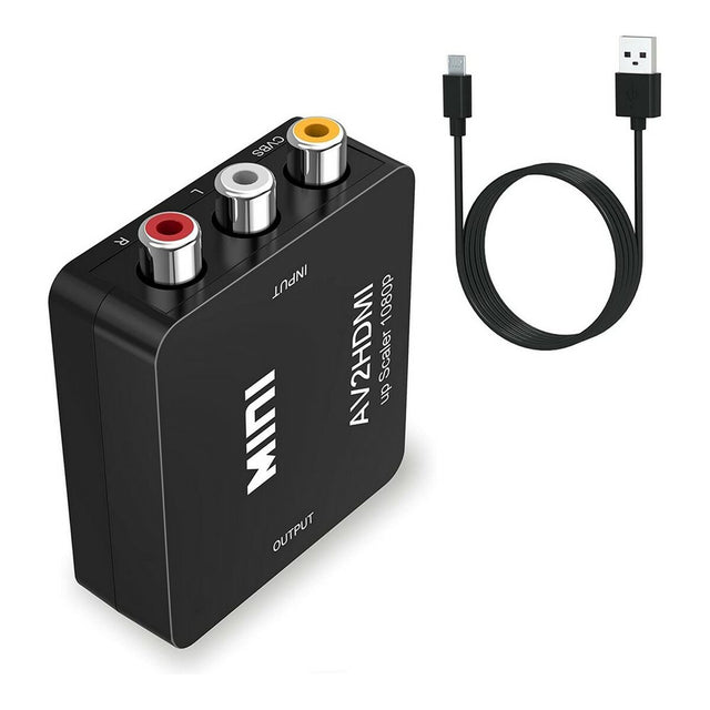 Répéteur de signal HDMI 3 x RCA