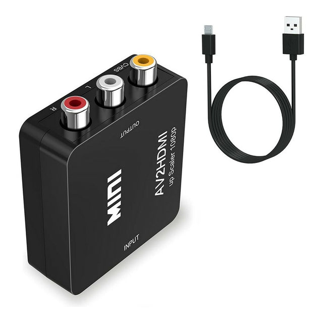 Répéteur de signal HDMI - AV 3 x RCA