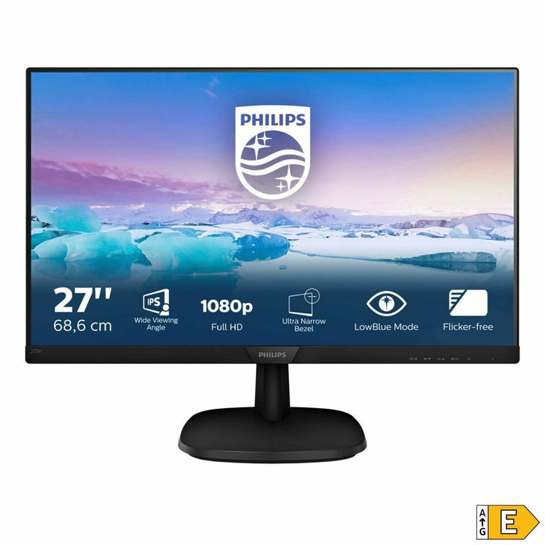 Écran Philips 273V7QJAB/00 27" LED IPS Flicker free 50-60  Hz