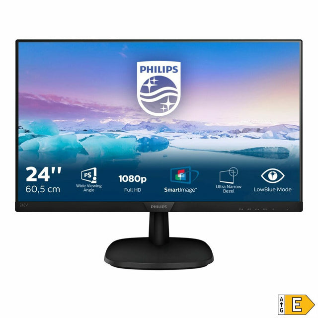 Écran Philips 243V7QJABF/00 23,8" LED IPS LCD Flicker free 50-60  Hz