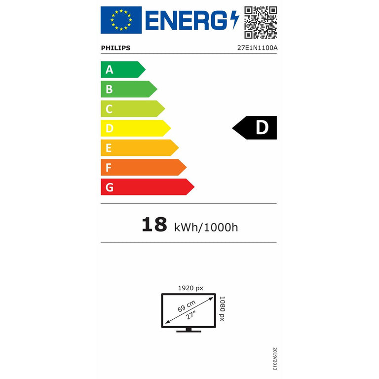 Écran Philips 27E1N1100A/00 Full HD 100 Hz