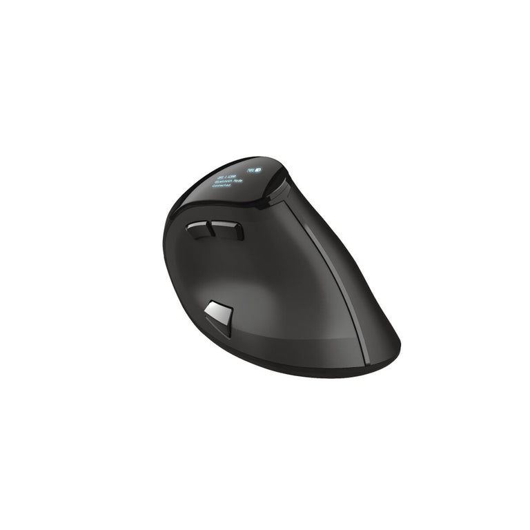 Souris sans-fil Trust Voxx Noir Ergonomique Vertical Bluetooth Rechargeable