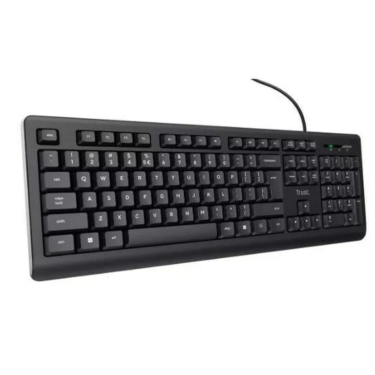 Keyboard Trust 24639 Black English EEUU QWERTY