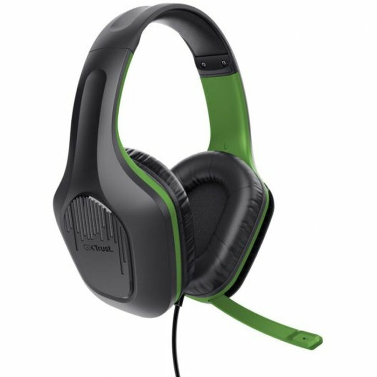 Casques avec Microphone Trust 24994 Noir Vert Noir/Vert