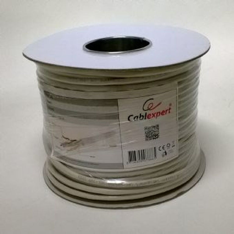 Câble Réseau Rigide UTP 6ème Catégorie GEMBIRD CAT6 FTP 100m 100 m Gris