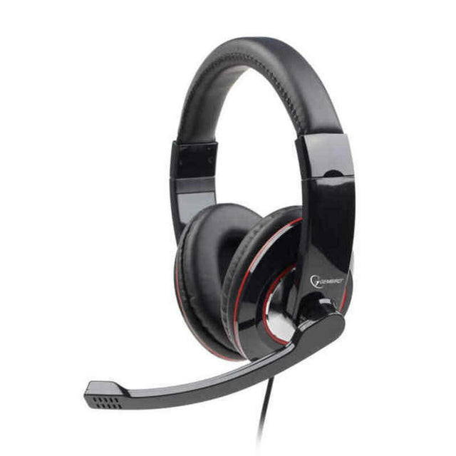 Headphones with Microphone GEMBIRD MHS-00 Black