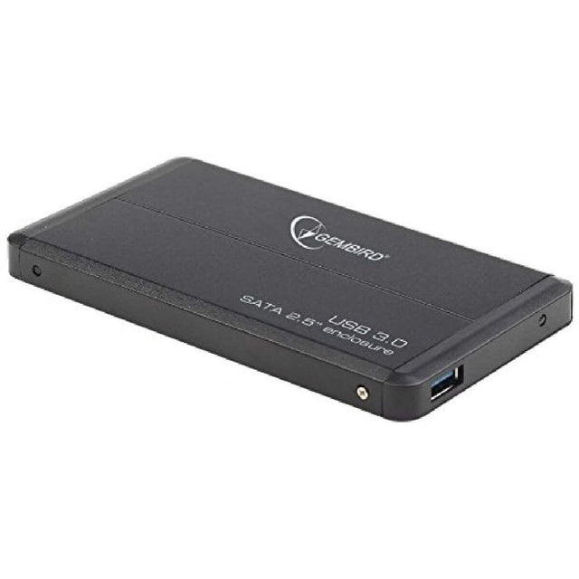 Housing for Hard Disk GEMBIRD EE2-U3S-2-S Black Silver USB USB 3.0 SATA USB 3.2 2,5"