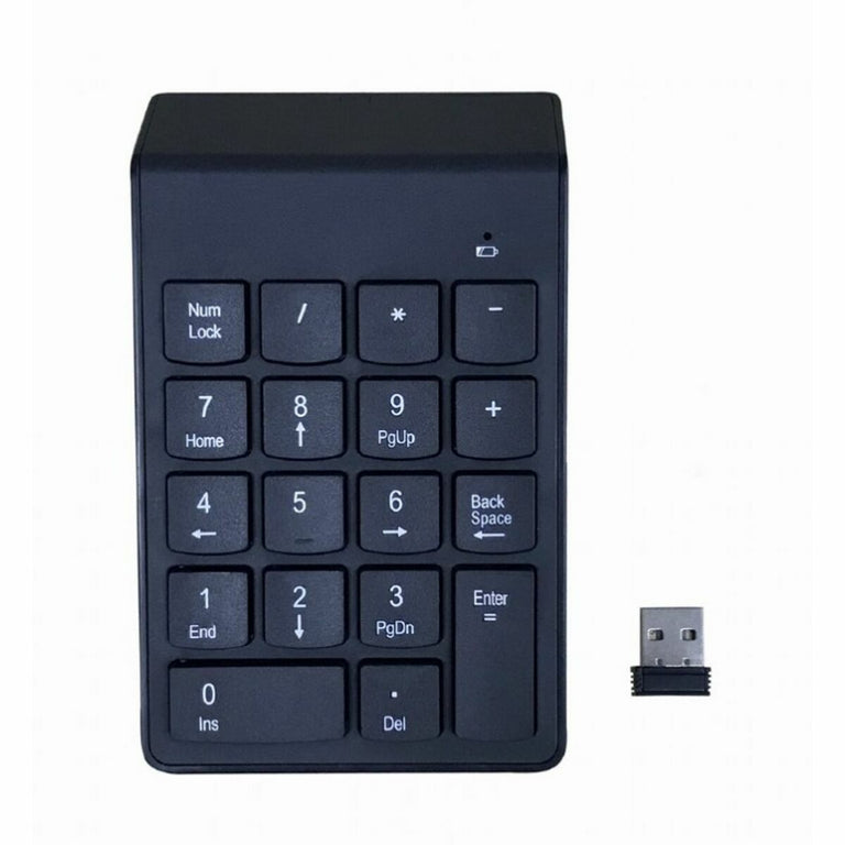 Clavier numérique GEMBIRD KPD-W-02 Sans fil Noir