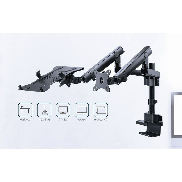 Support de table d'écran GEMBIRD MA-DA3-02 17" 32"