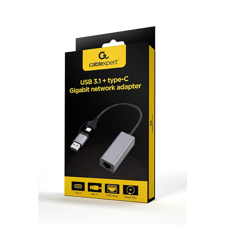 Network Adaptor GEMBIRD A-USB3AC-LAN-01