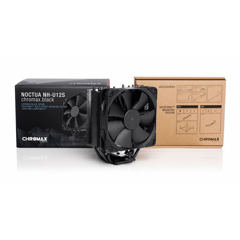 Ventillateur PC Noctua NH-U12S chromax.black