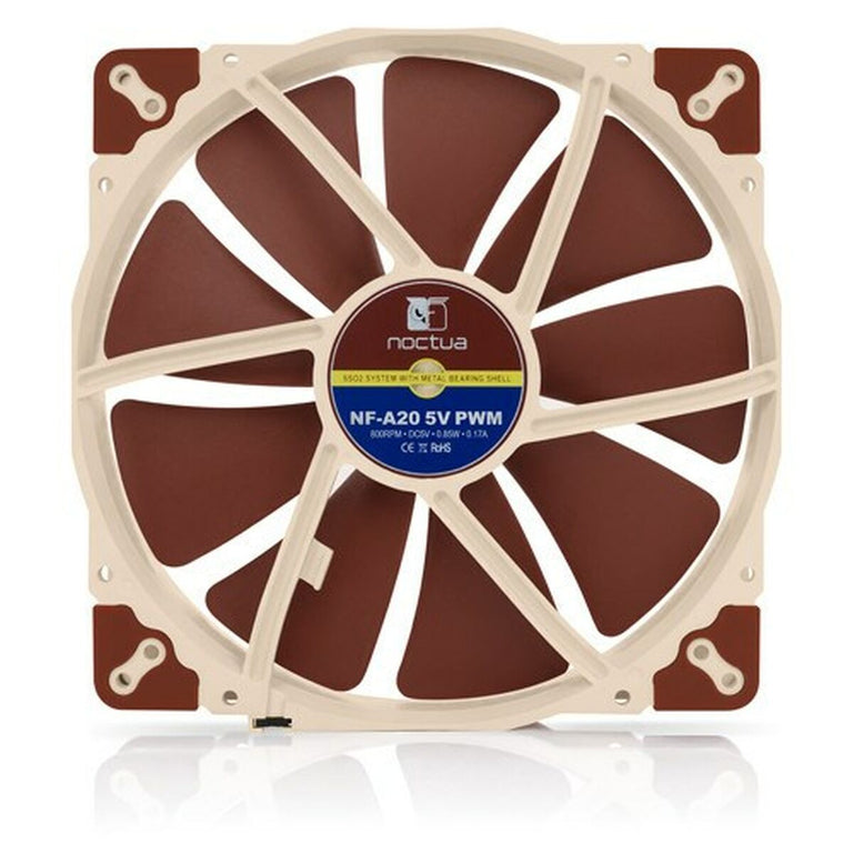 Ventillateur de cabine Noctua NF A20 5V PWM Ø 20 cm