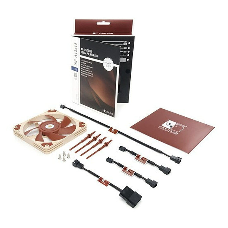 Ventillateur de cabine Noctua NF-A12x15 FLX Ø 12 cm