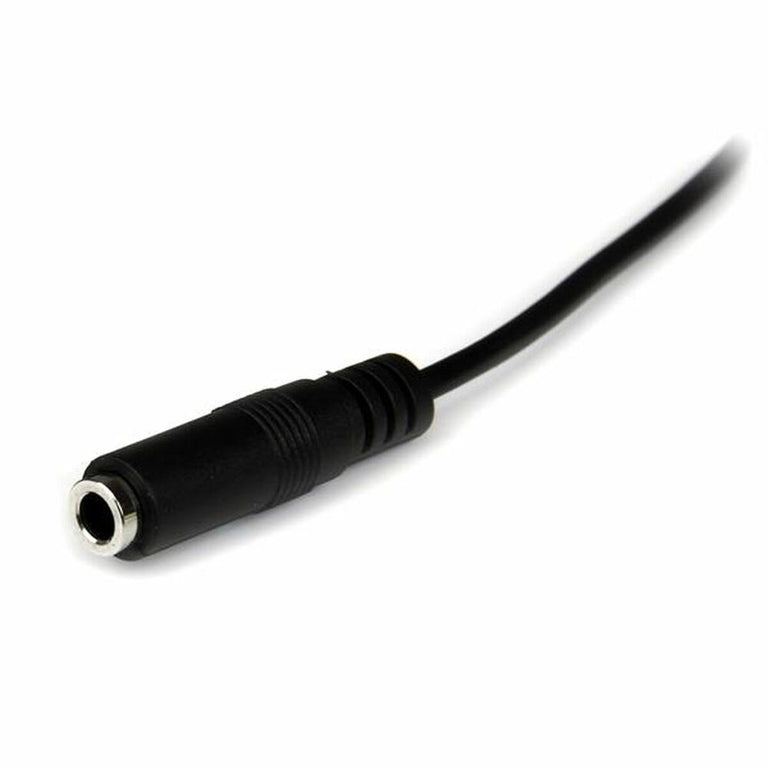 Jack Extension Cable (3.5 mm) Startech MU1MMFS              Black 1 m