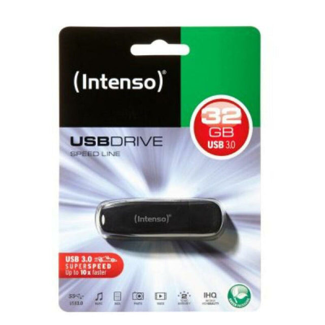 USB stick INTENSO FAELAP0356 USB 3.0 32 GB Black 32 GB USB stick