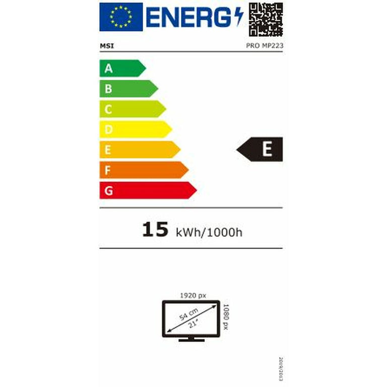 Écran MSI MP223 Full HD 22,3" VA