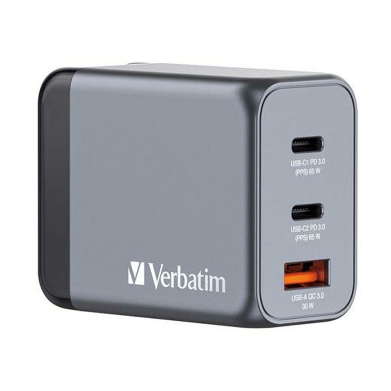 Wall Charger Verbatim GNC-65 Black 65 W Universal (10 Units)