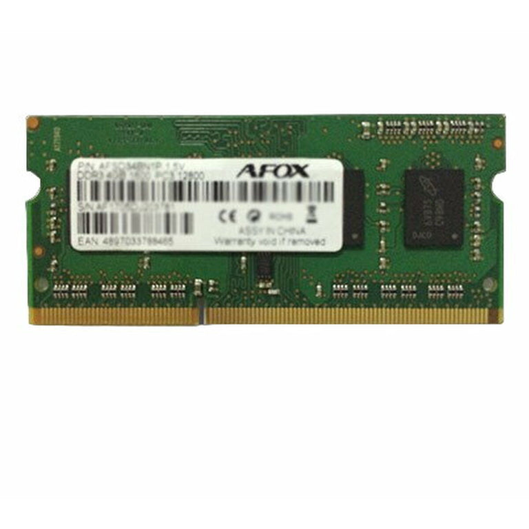 Mémoire RAM Afox AFSD38AK1L DDR3 8 GB