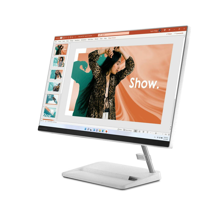 Tout en Un Lenovo IdeaCentre 3 24IAP7 23,8" Intel Core i7-13620H 16 GB RAM 512 GB SSD Blanc