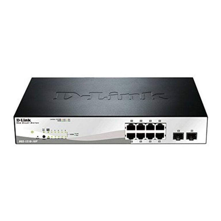 Commutateur Réseau de Bureau D-Link DGS-1210-10P         10 Puertos RJ45