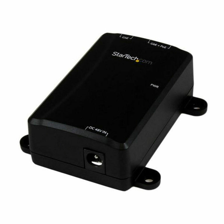 Switch Startech POEINJ1GW 1000 Mbps Noir