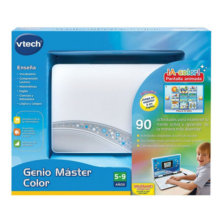 Ordinateur portable Genio Master Vtech 3480-133847 ES 18 x 27 x 4 cm (ES-EN)