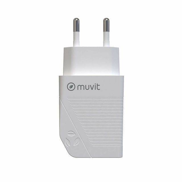 Chargeur mural Muvit MCACC0012 20 W Blanc Noir