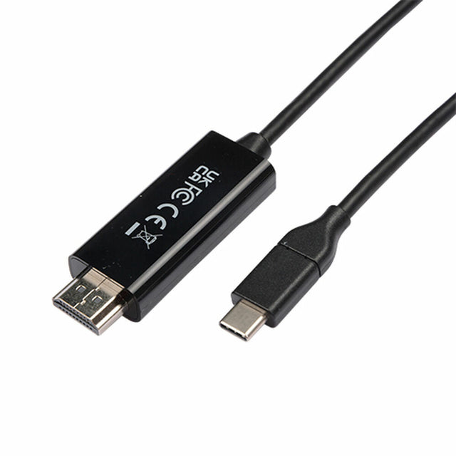 Adaptateur USB C vers HDMI V7 V7UCHDMI-1M 1 m Noir