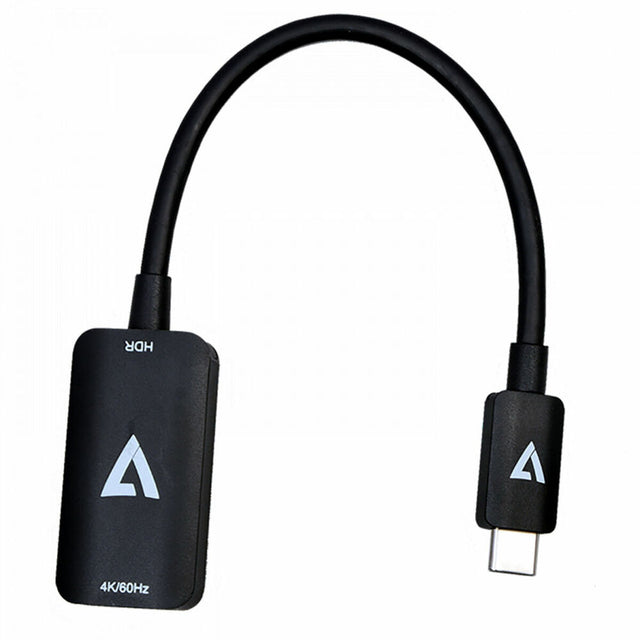 Adaptateur USB C vers HDMI V7 V7USBCHDMI4K60HZ     Noir 4K Ultra HD