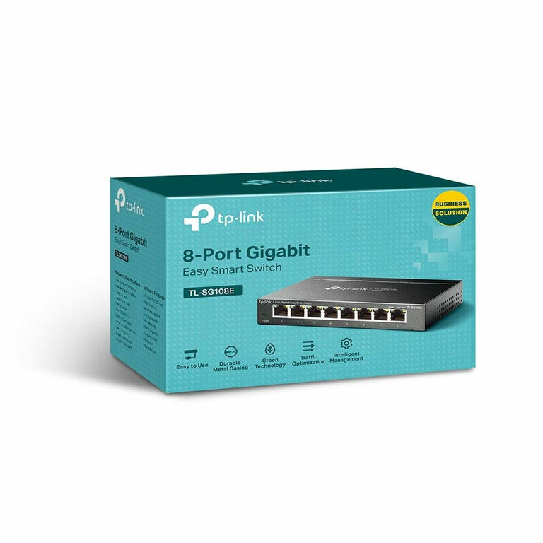 Commutateur Réseau de Bureau TP-Link TL-SG108E 8P Gigabit